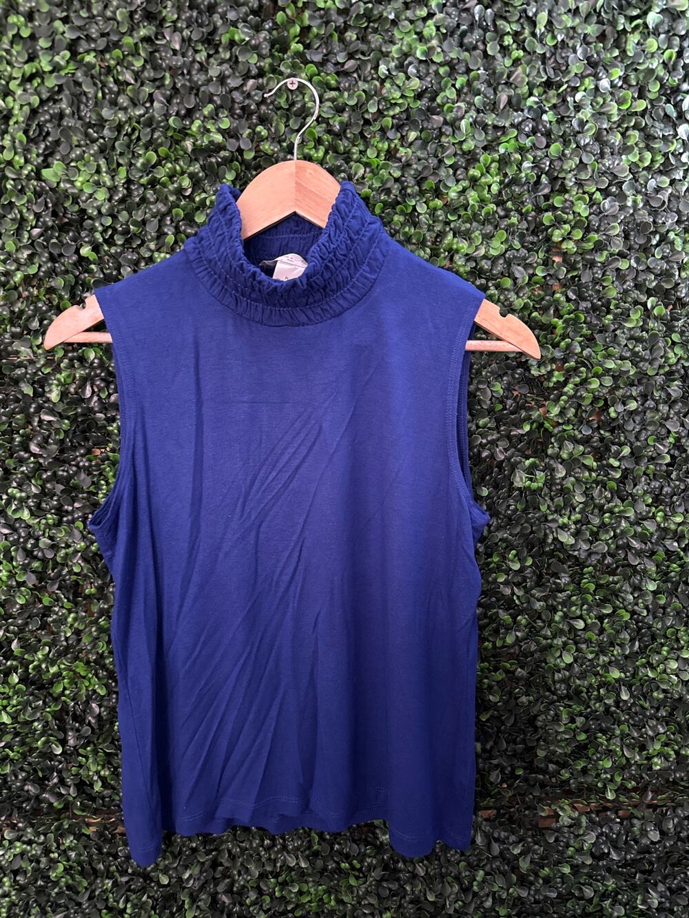Jillian Nicole, Blue Sleeveless Blouse, Women’s PL